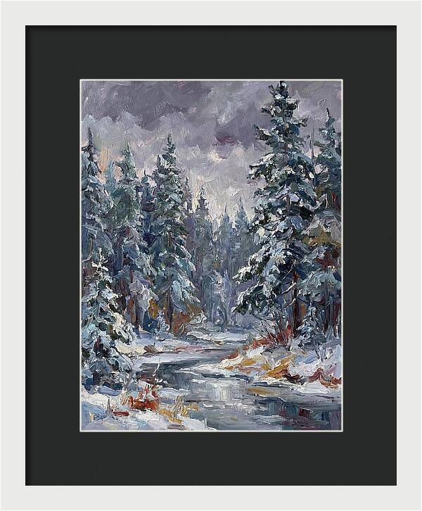 Tranquil Snowy Scene