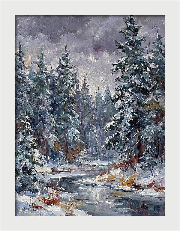 Tranquil Snowy Scene