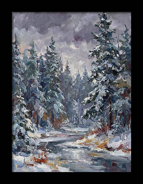 Tranquil Snowy Scene