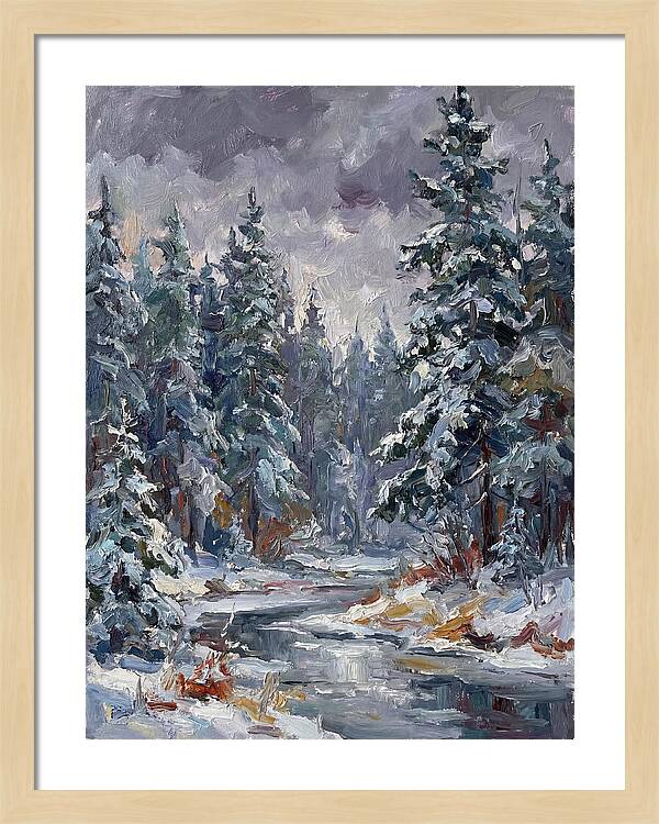 Tranquil Snowy Scene
