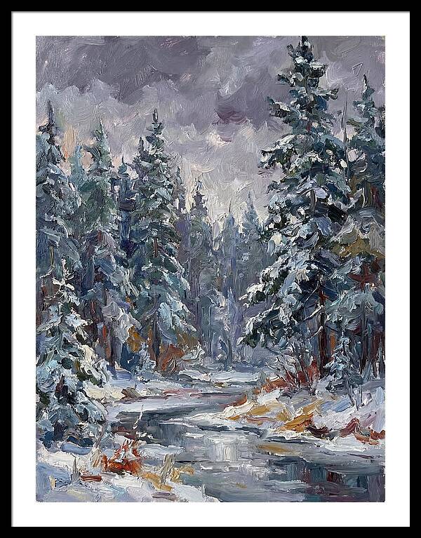 Tranquil Snowy Scene