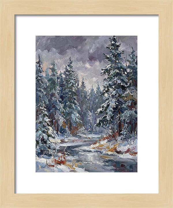 Tranquil Snowy Scene