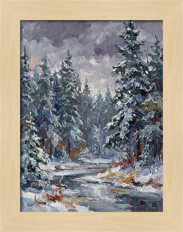 Tranquil Snowy Scene
