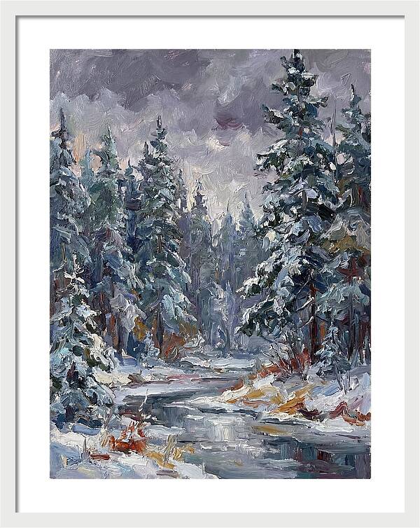 Tranquil Snowy Scene