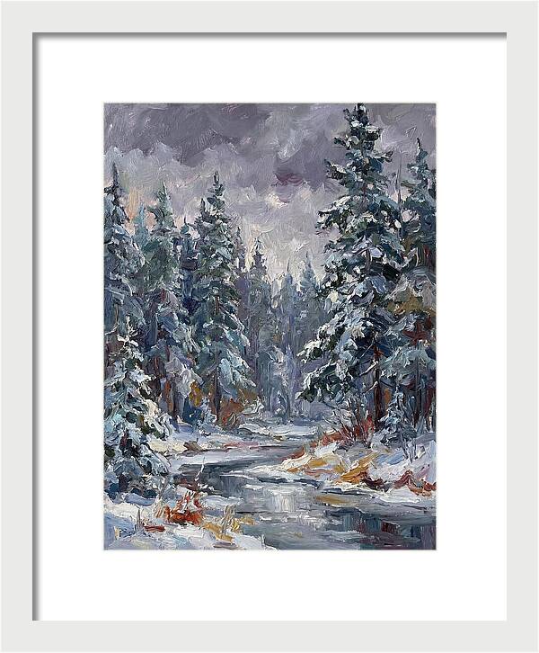 Tranquil Snowy Scene