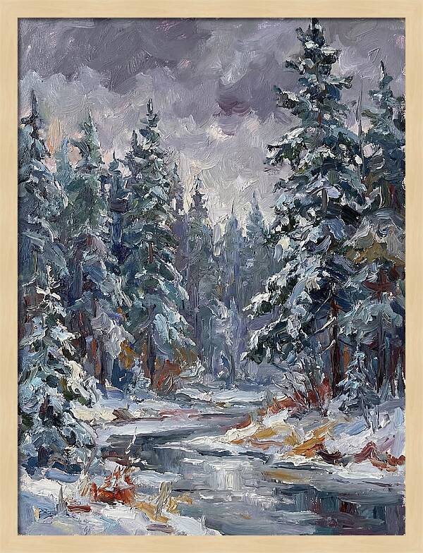 Tranquil Snowy Scene