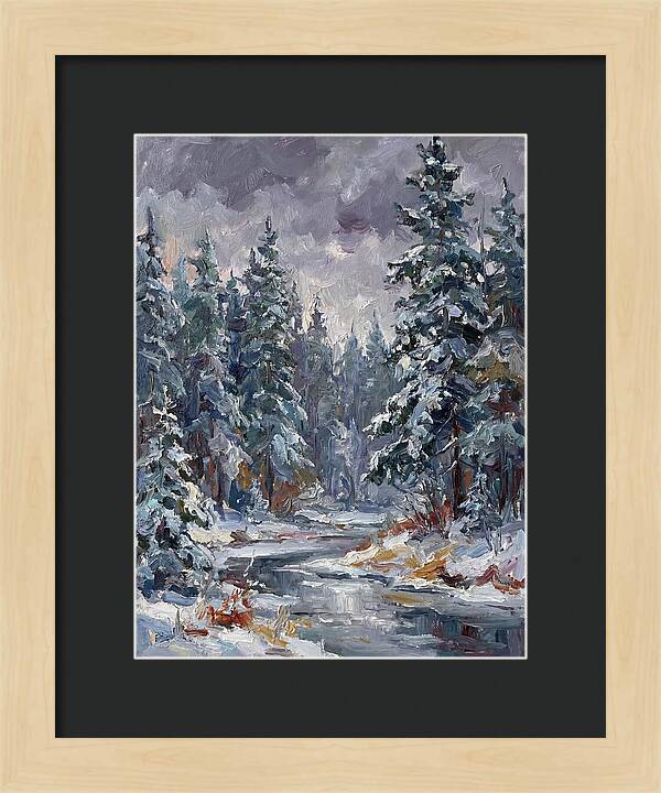 Tranquil Snowy Scene