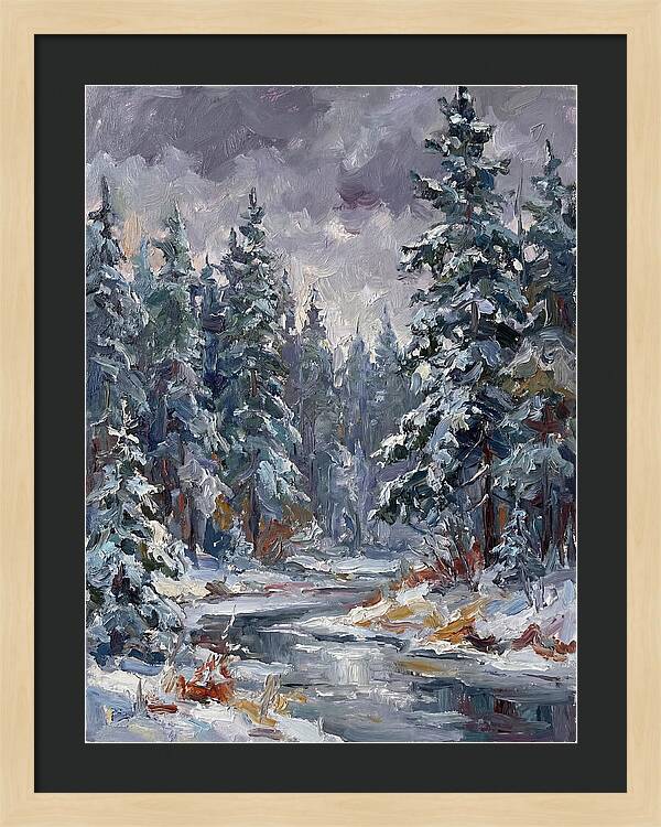 Tranquil Snowy Scene