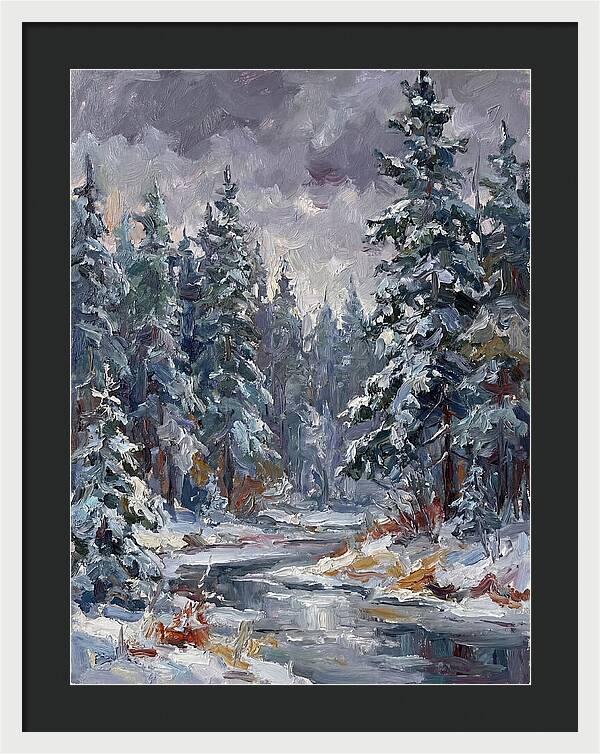 Tranquil Snowy Scene