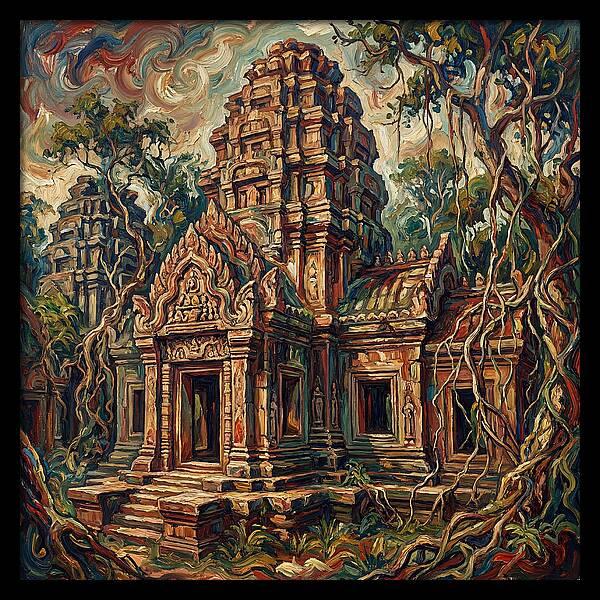 Tranquil Stone Temple