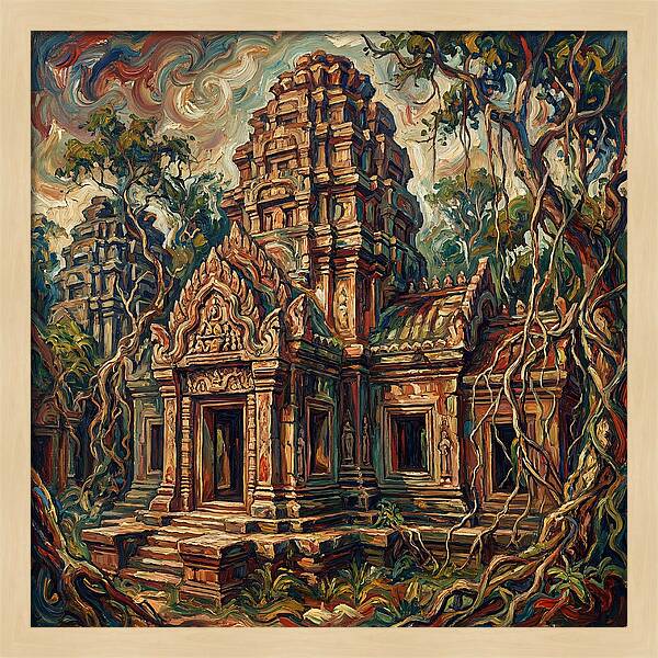 Tranquil Stone Temple