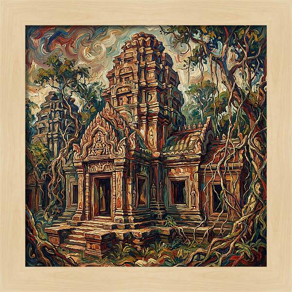 Tranquil Stone Temple