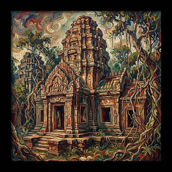 Tranquil Stone Temple