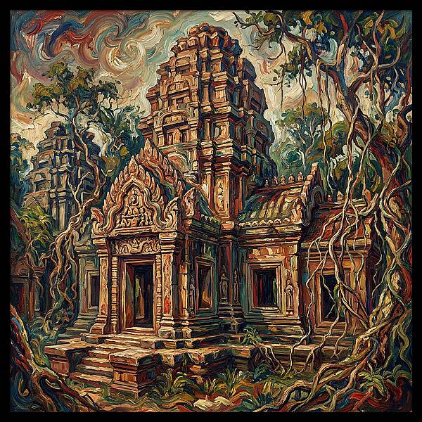 Tranquil Stone Temple