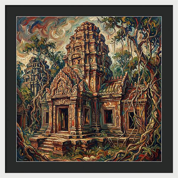 Tranquil Stone Temple