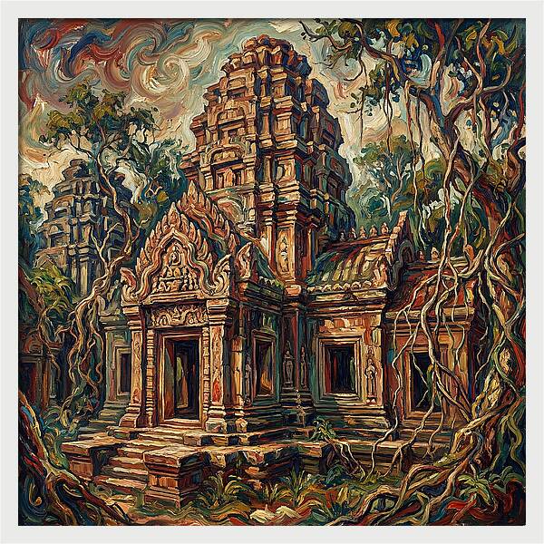 Tranquil Stone Temple