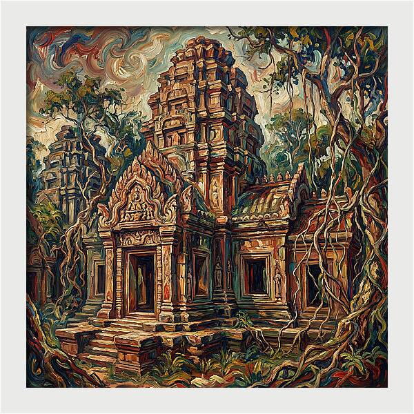 Tranquil Stone Temple