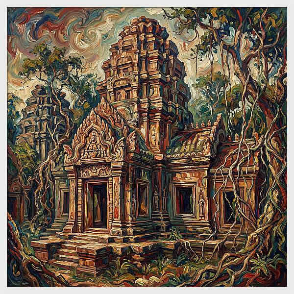 Tranquil Stone Temple