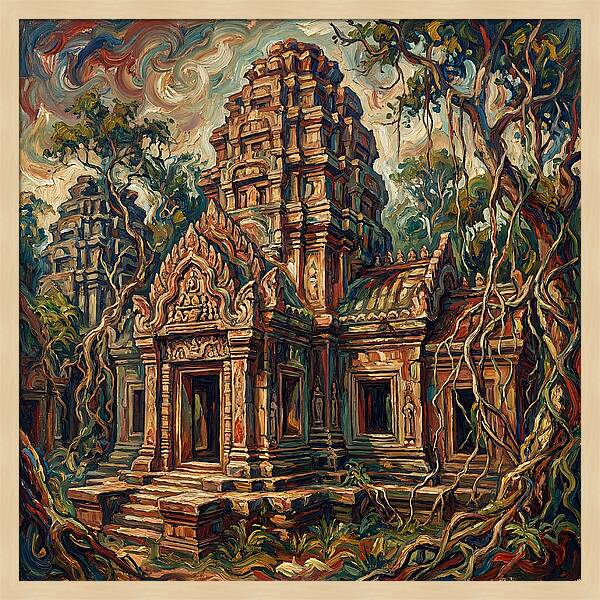 Tranquil Stone Temple