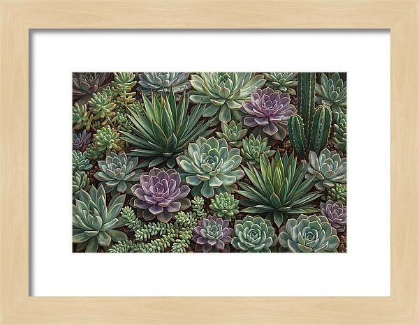 Tranquil Succulent Oasis 8587