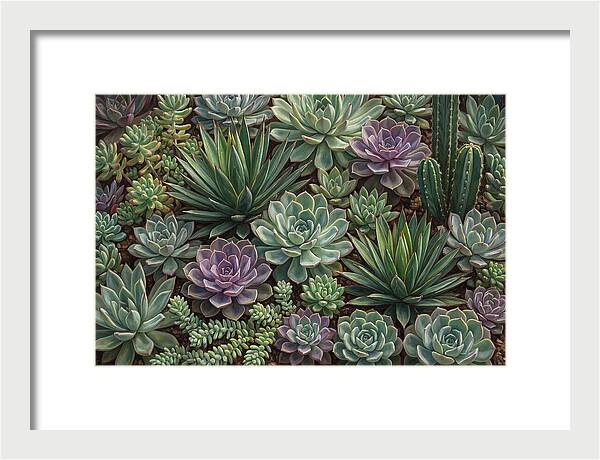 Tranquil Succulent Oasis 8587