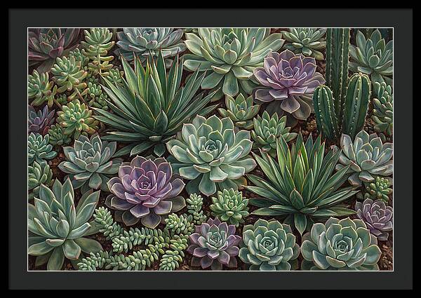 Tranquil Succulent Oasis 8587