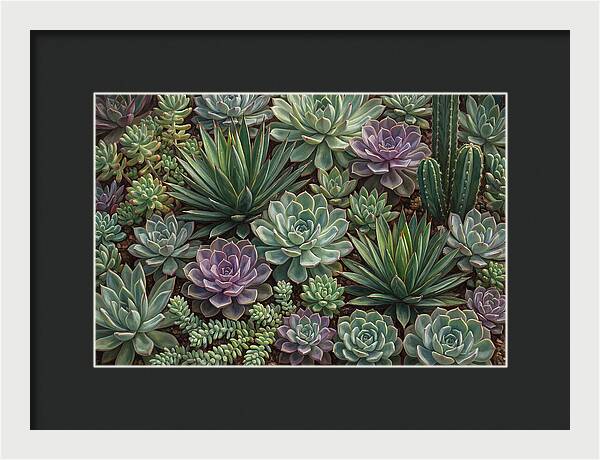 Tranquil Succulent Oasis 8587