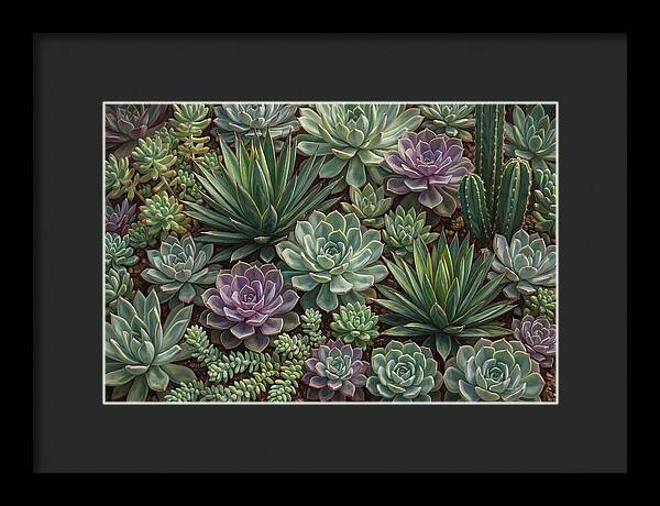 Tranquil Succulent Oasis 8587