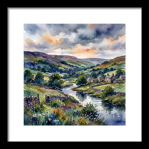 Tranquil Summer Landscape 8601