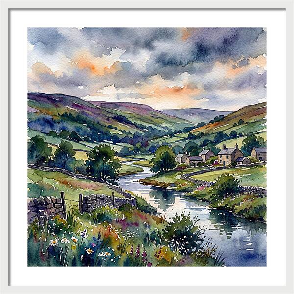 Tranquil Summer Landscape 8601