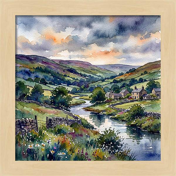 Tranquil Summer Landscape 8601
