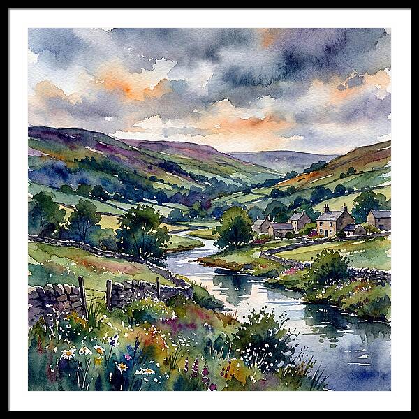 Tranquil Summer Landscape 8601