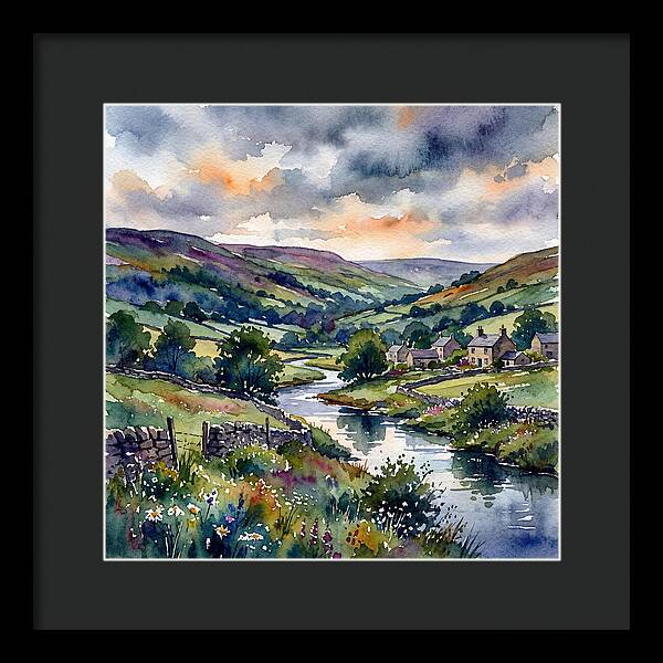 Tranquil Summer Landscape 8601