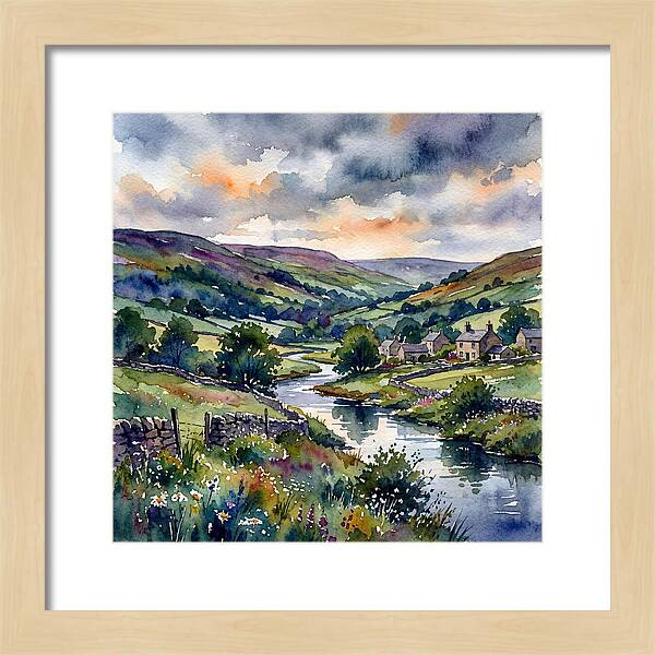 Tranquil Summer Landscape 8601