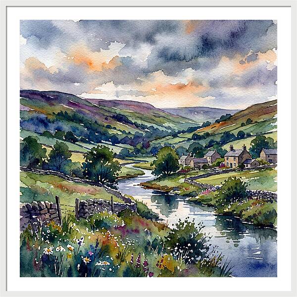 Tranquil Summer Landscape 8601