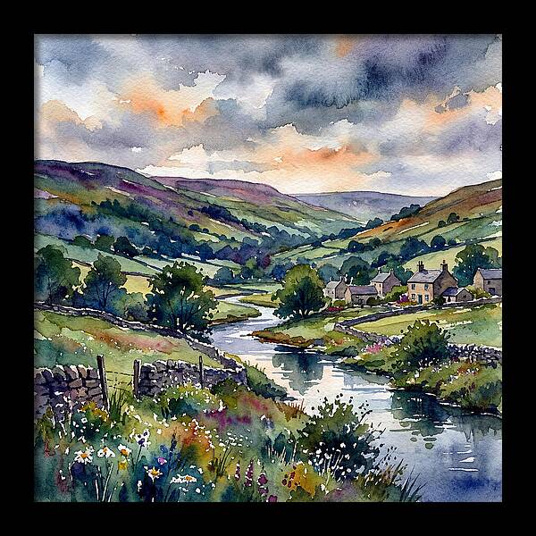 Tranquil Summer Landscape 8601