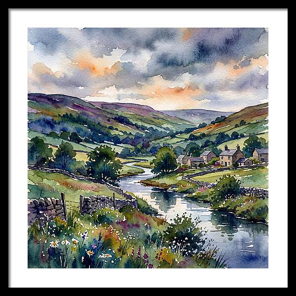 Tranquil Summer Landscape 8601