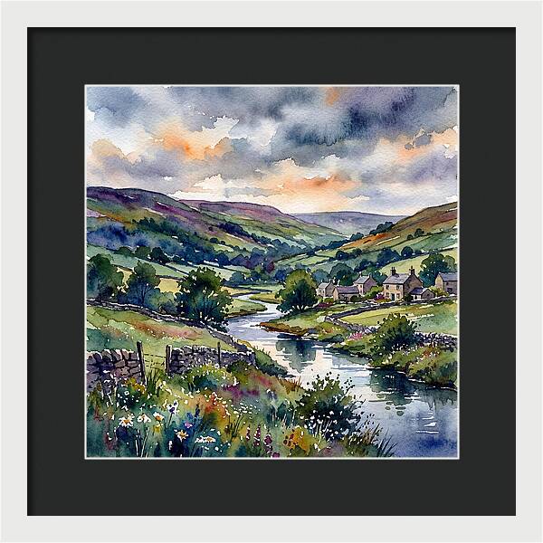 Tranquil Summer Landscape 8601