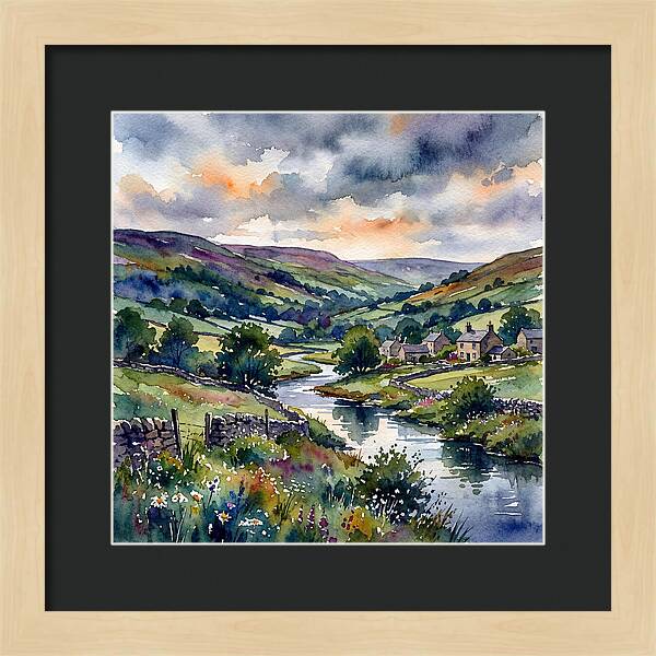 Tranquil Summer Landscape 8601