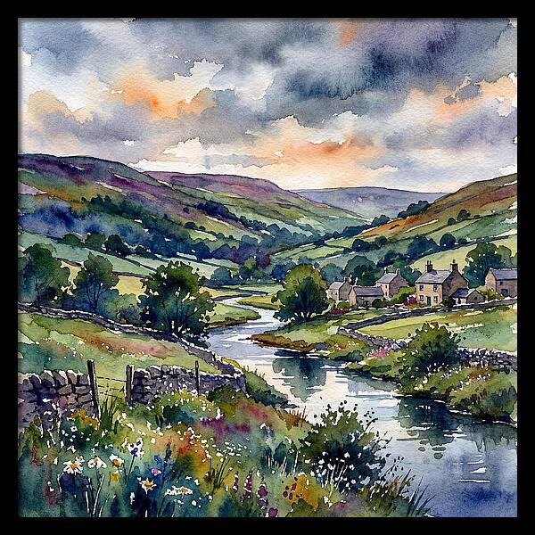 Tranquil Summer Landscape 8601