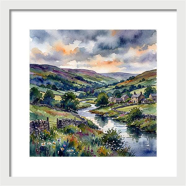 Tranquil Summer Landscape 8601