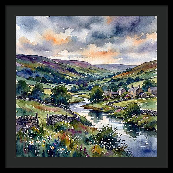 Tranquil Summer Landscape 8601