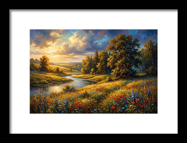 Tranquil Summer Landscape 8615