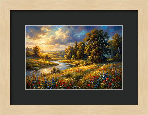 Tranquil Summer Landscape 8615
