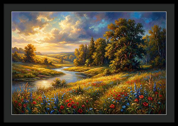 Tranquil Summer Landscape 8615