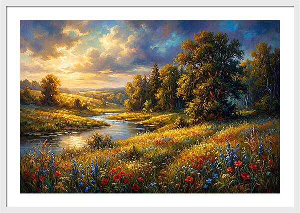 Tranquil Summer Landscape 8615