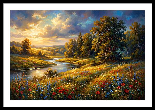 Tranquil Summer Landscape 8615