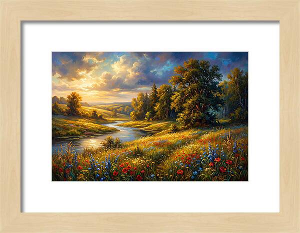 Tranquil Summer Landscape 8615