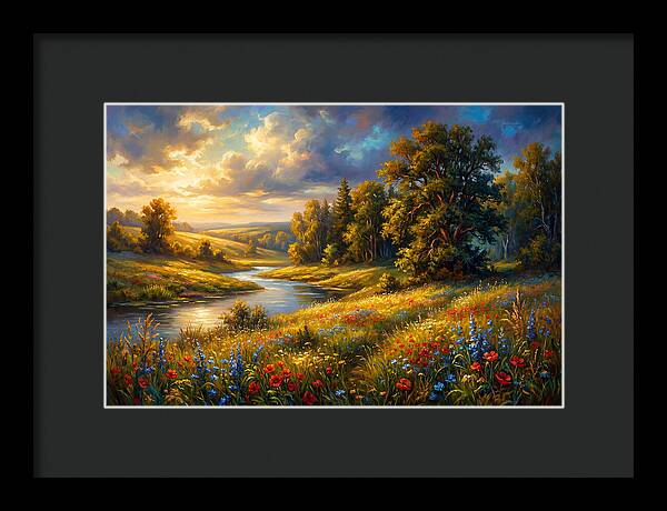 Tranquil Summer Landscape 8615