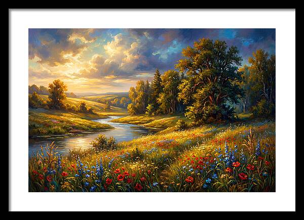 Tranquil Summer Landscape 8615